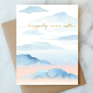 Happily Ever After Greeting Card | Wedding Card Abigail Jayne Design
