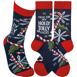 Holiday Fun Socks - One Size Fits Most Primitives by Kathy