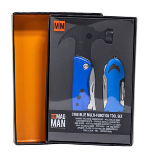 True Blue Multi-Function Tool Set | Mad Man Mad Man - Nicole Brayden Gifts LLC