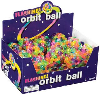 Flashing Orbit Ball Fun Light Up Toy Toysmith