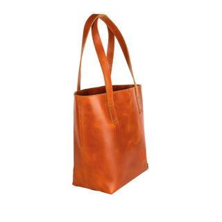 The Tan Leather Tote by MAHI Leather - piper-and-dune - Leather Goods
