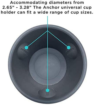 Non-Tipping Universal Cup Holder - 2 Colors Toadfish Outfitters