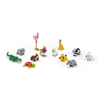 Puzzle Pods Tiny Building Blocks | 12 Animal Designs Two's Company