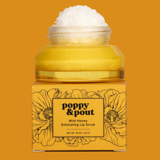 Lip Scrub - Wild Honey - Poppy & Pout Poppy & Pout