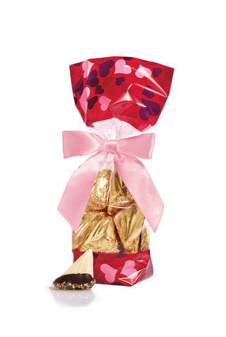 Valentines Classic Chocolate Sweet Sloops - 12 pc. cello bag Harbor Sweets