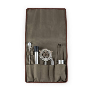10-Piece Bar Tool Roll Up Kit - Core Picnic Time Family of Brands