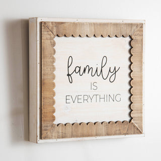Sign "Family Is Everything" VIP Home & Garden
