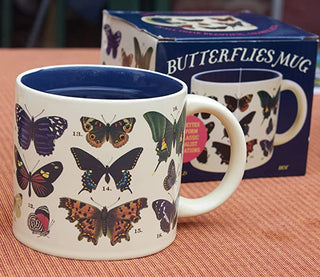 Heat Changing Butterfly Mug | The Unemployed Philosophers Guild The Unemployed Philosophers Guild