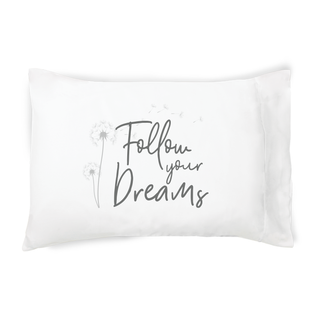 Standard Queen Pillowcases with Multiple Sayings 13 Options