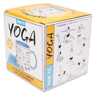 10oz. Yoga Mug  How to Yoga w/ Coaster - piper-and-dune - Kitchen