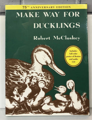 Make Way For Ducklings 75th Anniversary Edition- Children's Book - piper-and-dune - Books