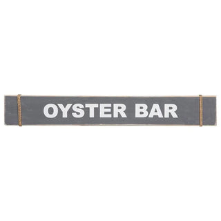 Wood Sign - Oyster Bar Uniquely Coastal
