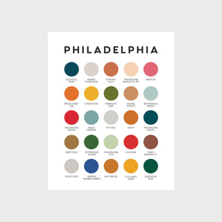 Color Palette Prints - Multiple Locations Available Lunch City Studio