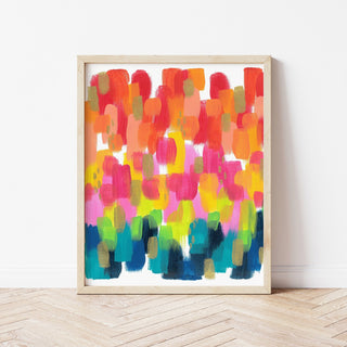 Rainbow Art Print - 8" x 10" in White Frame | Gert & Co Gert & Co