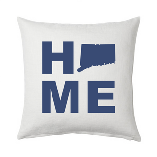 Connecticut Down Throw Pillows by The Two Oh Three - 4 Options The Two Oh Three