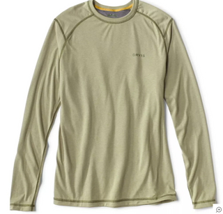 Men's Drirelease Long Sleeve Crewneck T-Shirt | Orvis - 4 Colors Orvis