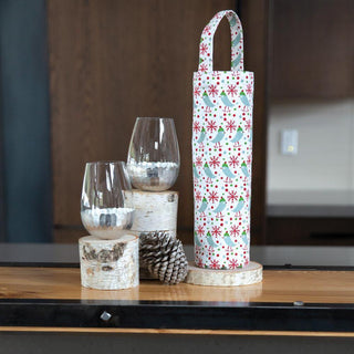 Holiday Wine Gift Bags - 2 Styles RockFlowerPaper