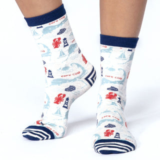Women's Fun, Cushioned Patterned Socks - 9 Styles RockFlowerPaper
