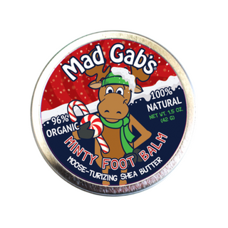 Holiday Lip and Body Balms in a Tin Mad Gab's