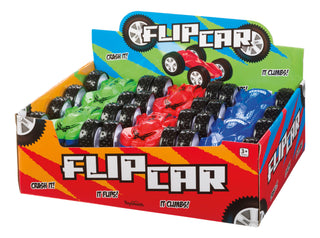 Toysmith | Flip Car, Friction Pull-back, Action Packed, Indoor/Outdoor Toysmith