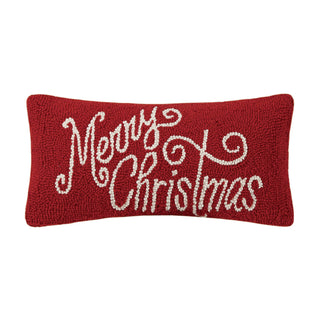 Merry Christmas Hook Pillow Peking Handicraft