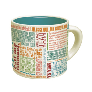 First Lines of Literature Mug The Unemployed Philosophers Guild