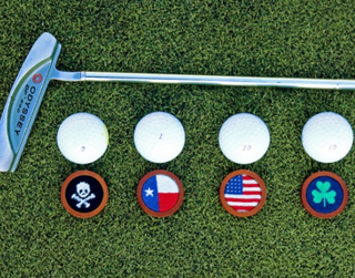 Smather's and Brandson | Needlepoint Golf Ball Marker Smathers & Branson