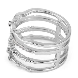 Sterling Silver Unique Multi-Style CZ Ring Wholesale Sparkle