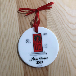 Porcelain “Local” Christmas Ornaments - Multiple Styles Available philoShophie's Stationary & Gifts