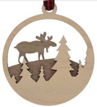 Holiday Ornaments Made of Wood - 22 Styles Woodlander Workshop