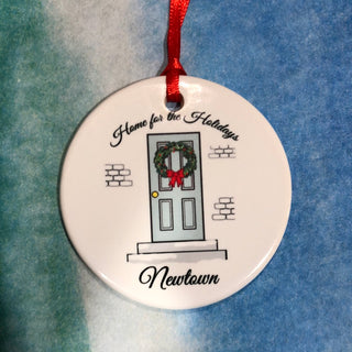 Porcelain “Local” Christmas Ornaments - Multiple Styles Available philoShophie's Stationary & Gifts