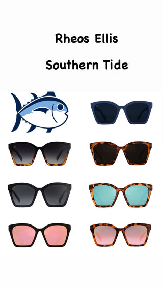 Sunglasses | Ellis - Southern Tide by Rheos | Varoius Colors Tortoise | Rose