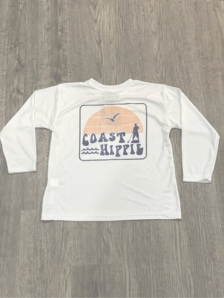 Youth Long Sleeve Sunset Paddle SPF 50 Shirt | Coast Hippie Coast Hippie