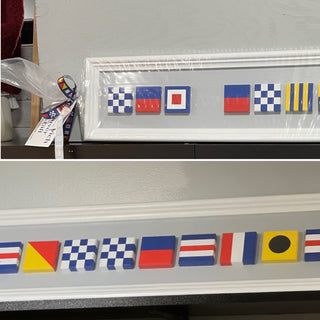 Nautical Flag Signs - 2 Options Ipswich River Crafts