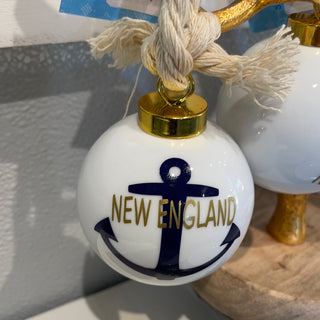 New England Artisan Made Ornaments - 4 Options Available Clearly’s on Grafton