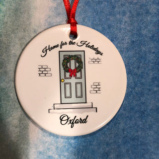 Porcelain “Local” Christmas Ornaments - Multiple Styles Available philoShophie's Stationary & Gifts