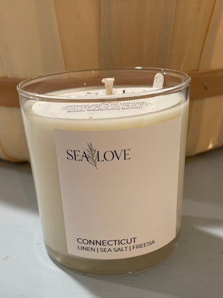 "Connecticut" Candles by Sea Love - 2 options Sea Love Candles