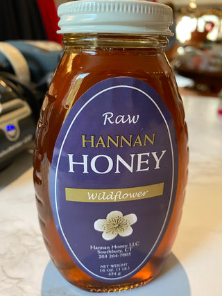 Hannan Wildflower Raw Honey (CT Made) - Various Sizes Hannan Honey