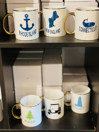 Artisan Made New England Mugs - 11 Styles Clearly’s on Grafton
