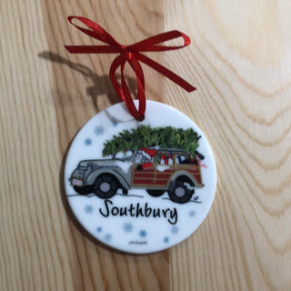 Porcelain “Local” Christmas Ornaments - Multiple Styles Available philoShophie's Stationary & Gifts