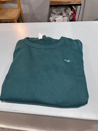 Piper and Dune Unisex Lightweight French Terry Pullover  - Dark Teal Piper and Dune