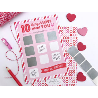 Scratch Off Valentine Cards Paprika Paperie