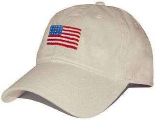 American Flag Needlepoint Hat - 4 options Smathers & Branson