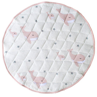 Pink Baby Whale Play Mat Alimrose